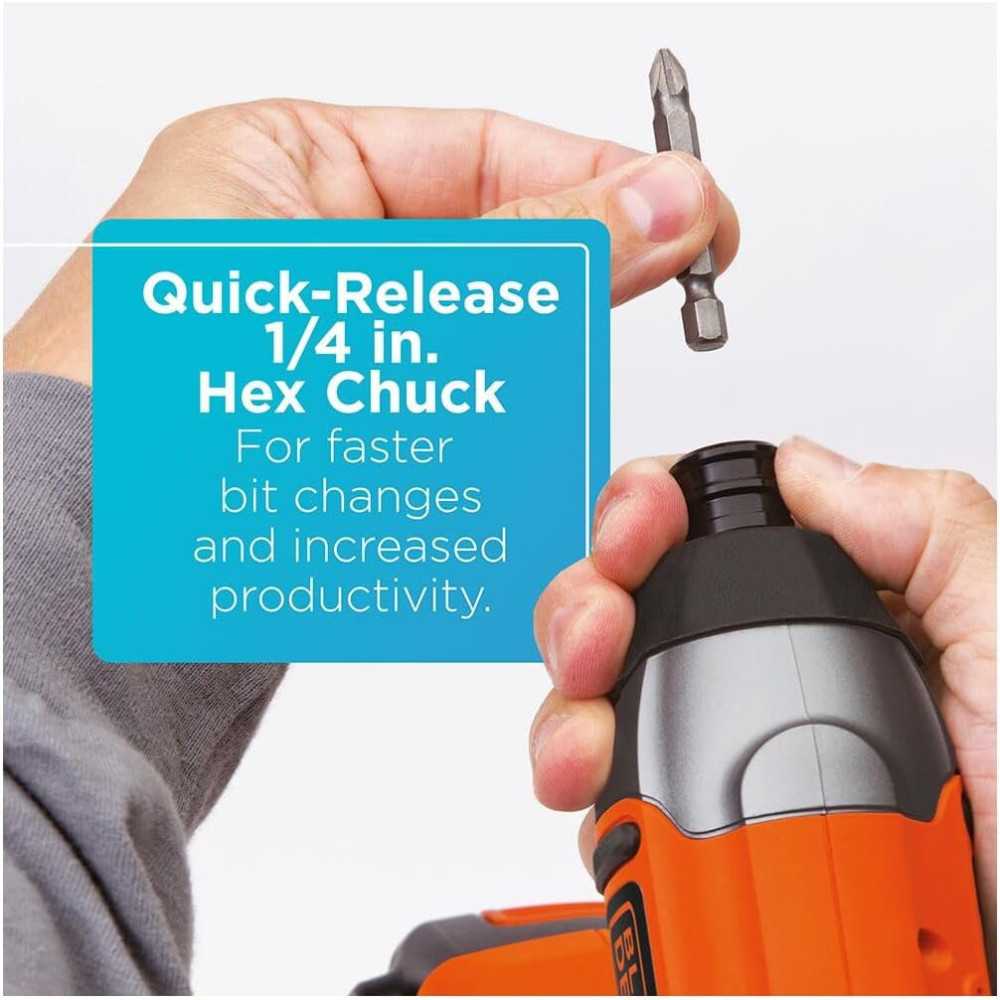 BLACK+DECKER 20V MAX Cordless Drill and Impact Driver Combo Kit