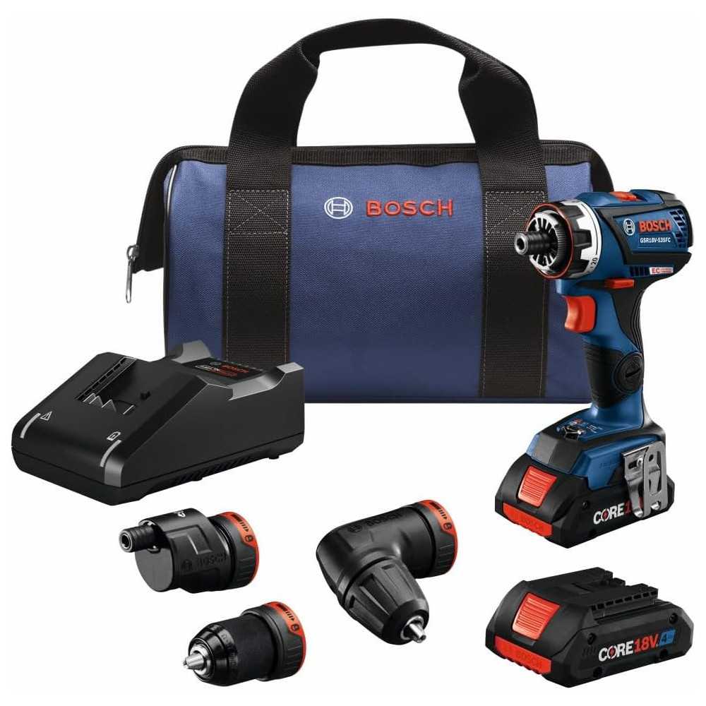 20V Cordless Drill Kit w/ 24-Torque Setting and Complete Accessories