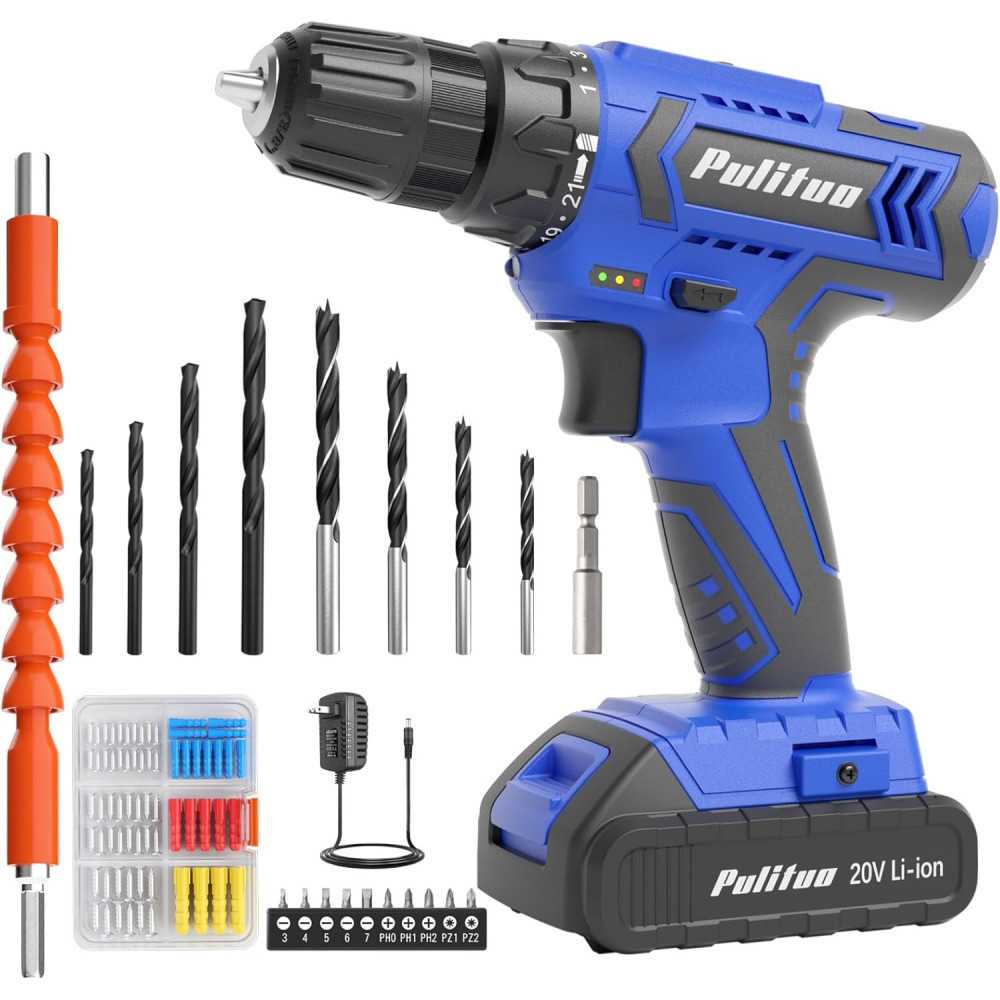 12V Cordless Drill Set: A Complete Power Drill Kit for Home Improvement Tasks