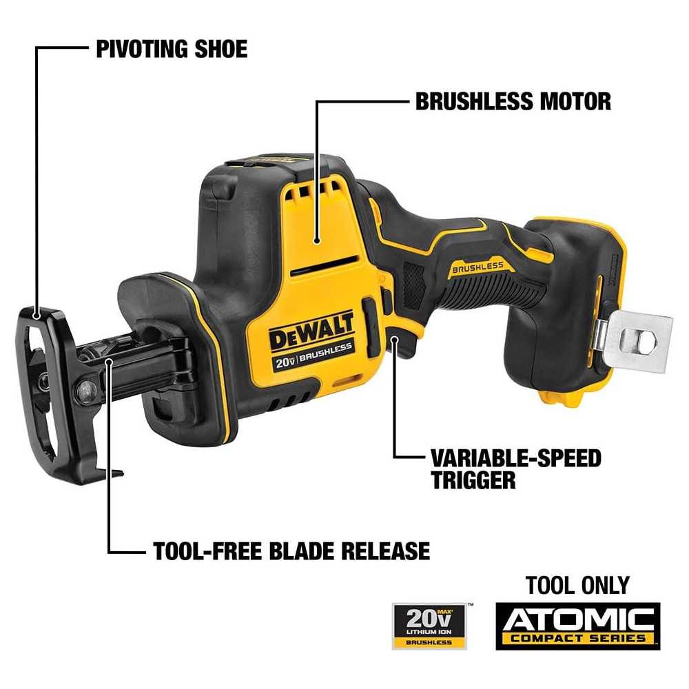 DEWALT ATOMIC 20V MAX* Reciprocating Saw