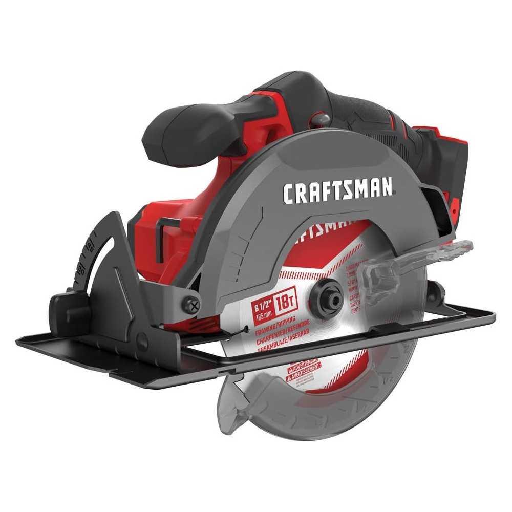 CRAFTSMAN V20 6-1/2 Inch Cordless Circular Saw