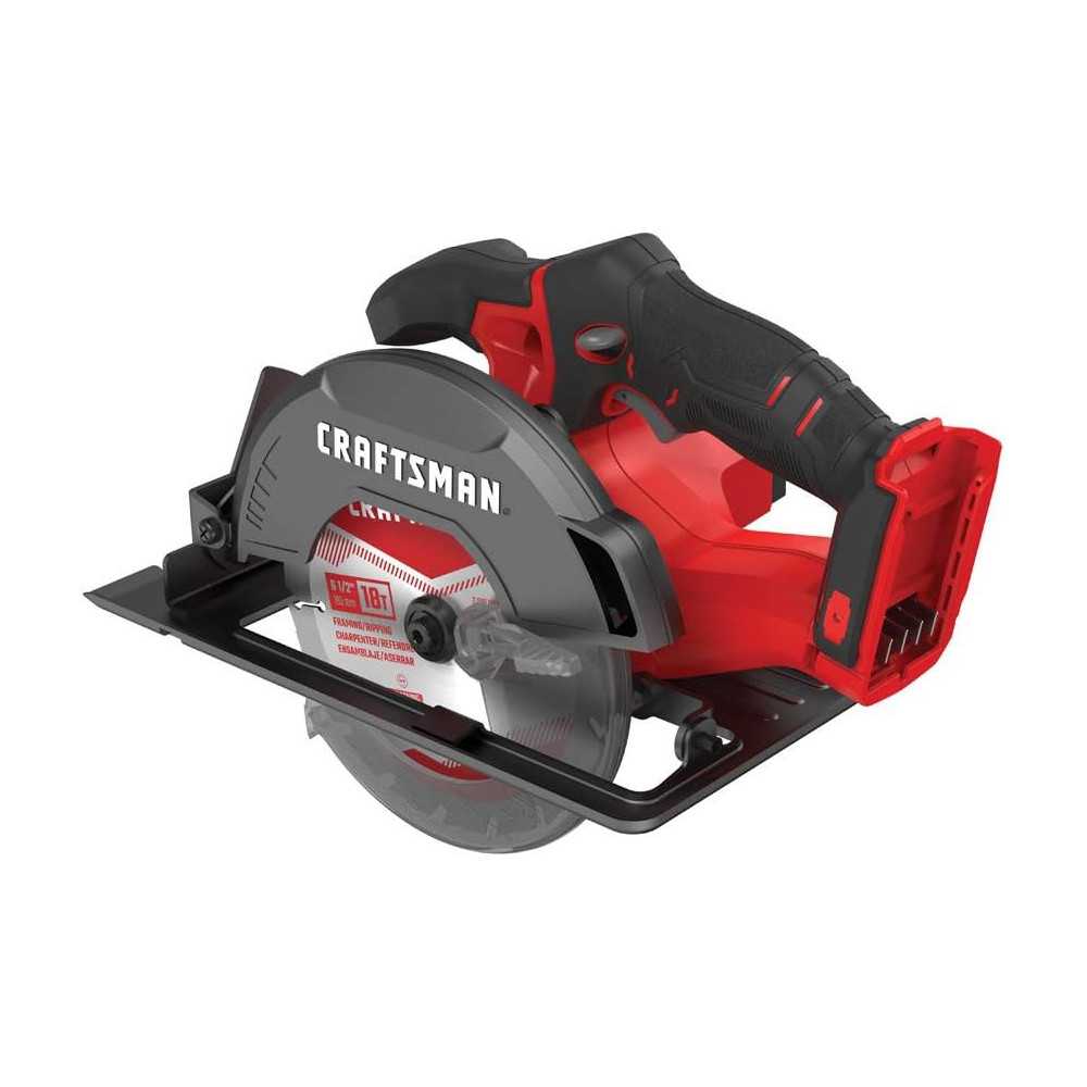 CRAFTSMAN V20 6-1/2 Inch Cordless Circular Saw