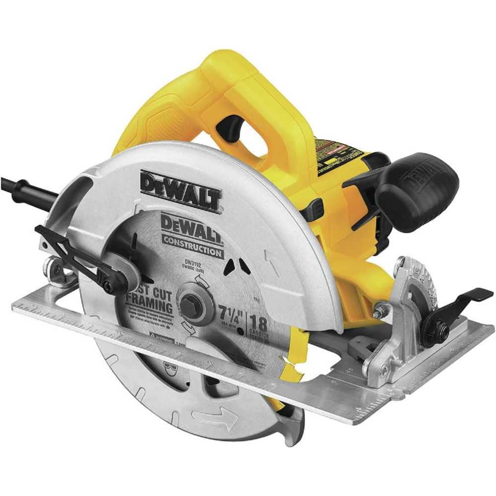 4.5A Mini Circular Saw w/ Scale Ruler for Woodworking and DIY Projects