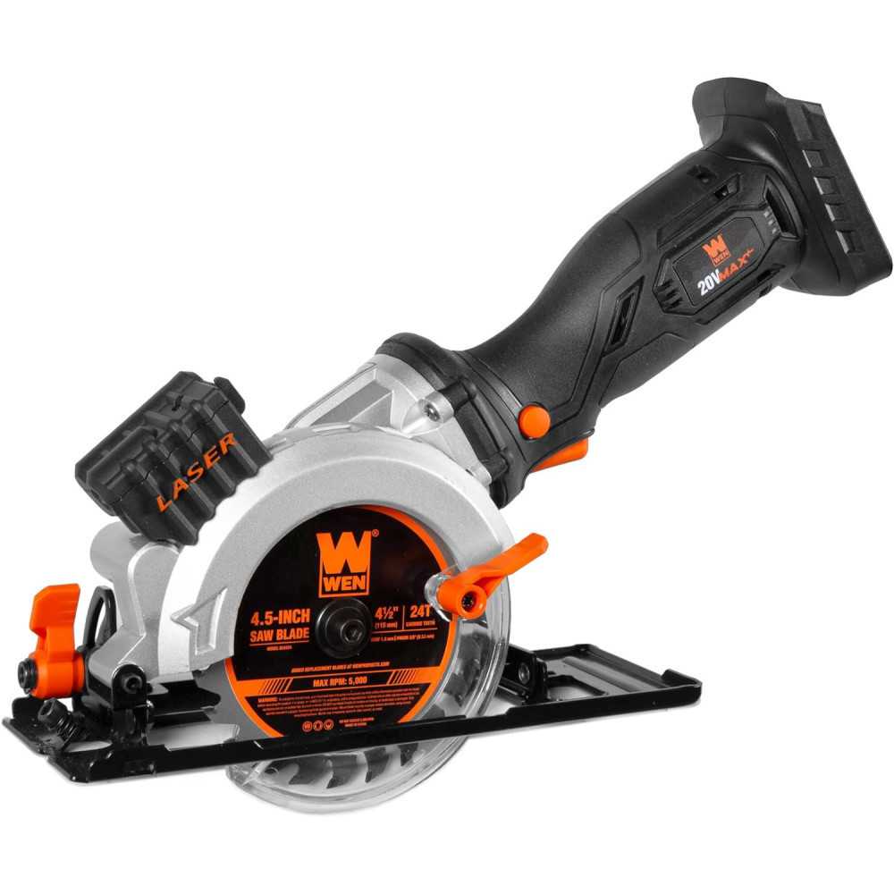 20V Max 4-1/2-Inch Cordless Mini Circular Saw