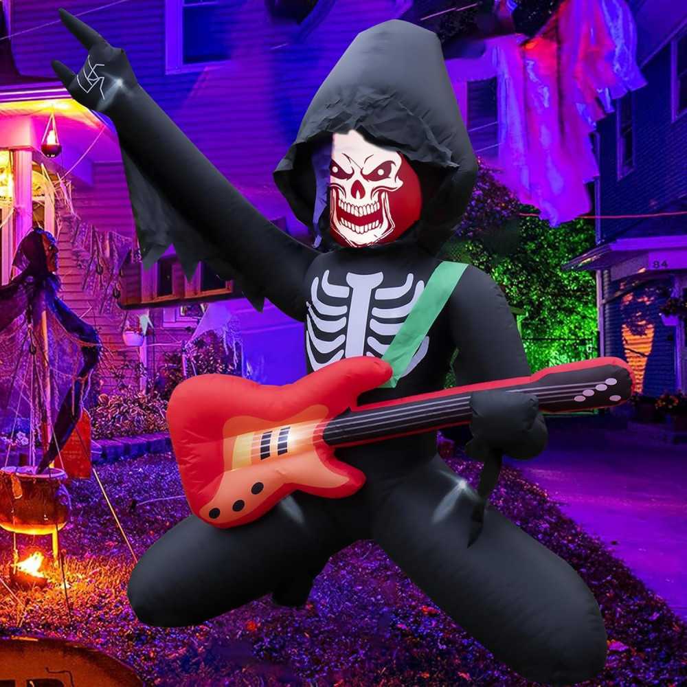 7 FT Grim Reaper Inflatable Halloween Decoration