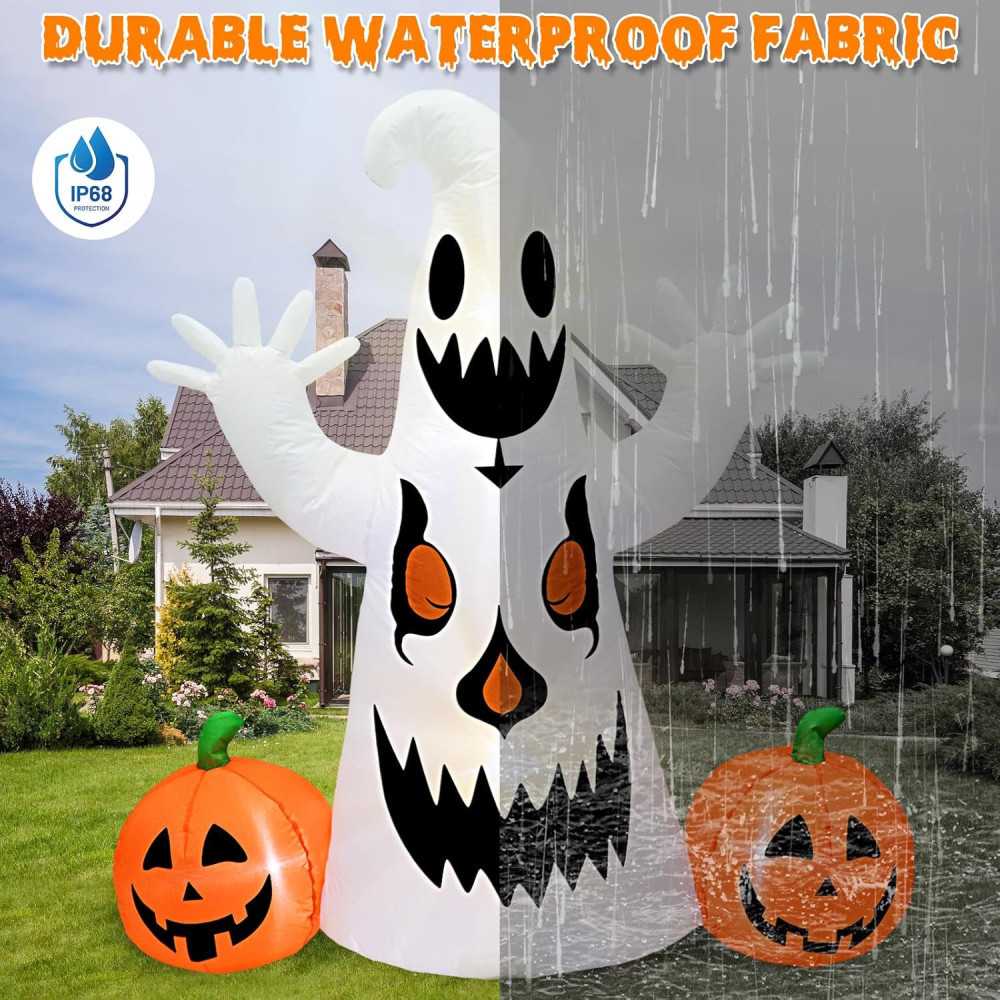 Giant 7.2 FT Halloween Inflatables Decoration w/ Spooky LED Lights