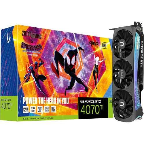 Gaming GeForce RTX 4070 Ti AMP AIRO Spider-Man Bundle | TekChoice Electronics