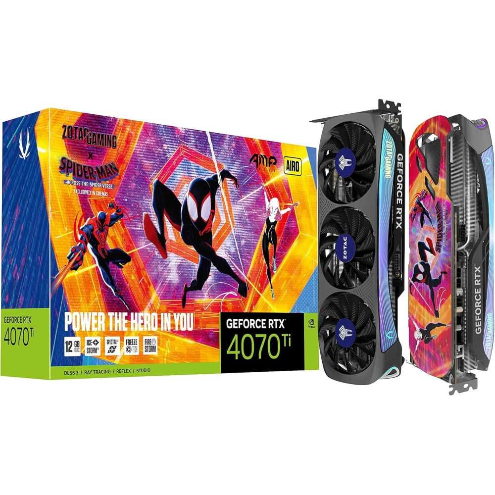 Gaming GeForce RTX 4070 Ti AMP AIRO Spider-Man Bundle | TekChoice Electronics