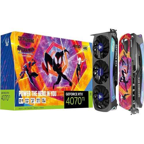 Gaming GeForce RTX 4070 Ti AMP AIRO Spider-Man Bundle | TekChoice Electronics