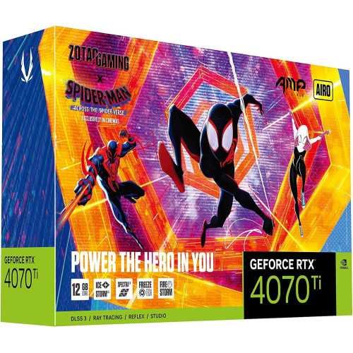 Gaming GeForce RTX 4070 Ti AMP AIRO Spider-Man Bundle | TekChoice Electronics