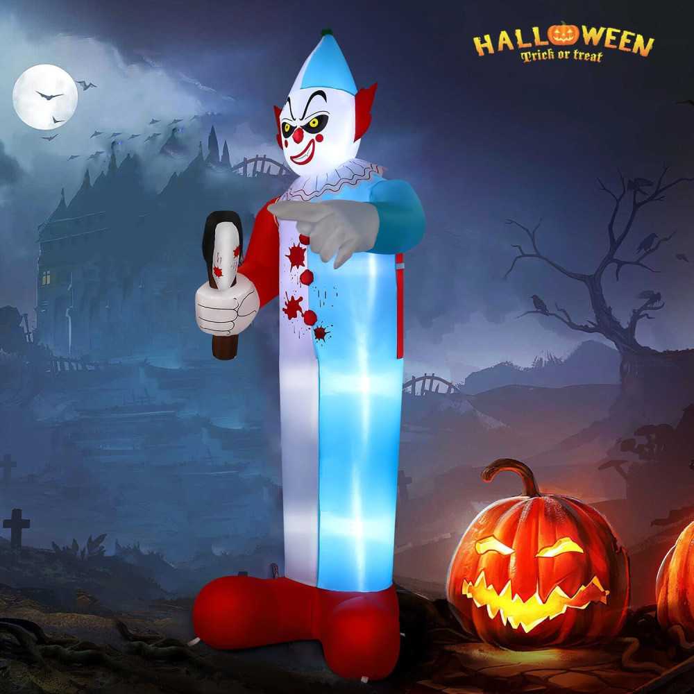 Inflatable w/ LED Lights Halloween Inflatable Decoration