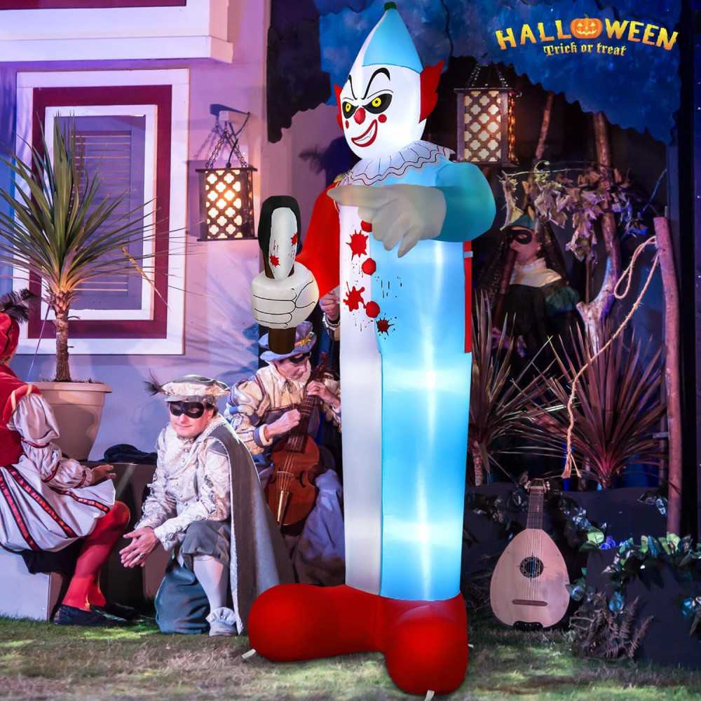 Inflatable w/ LED Lights Halloween Inflatable Decoration