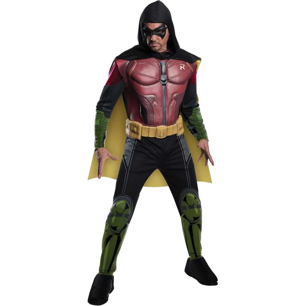 Men's Deluxe Muscle Chest Robin Costume