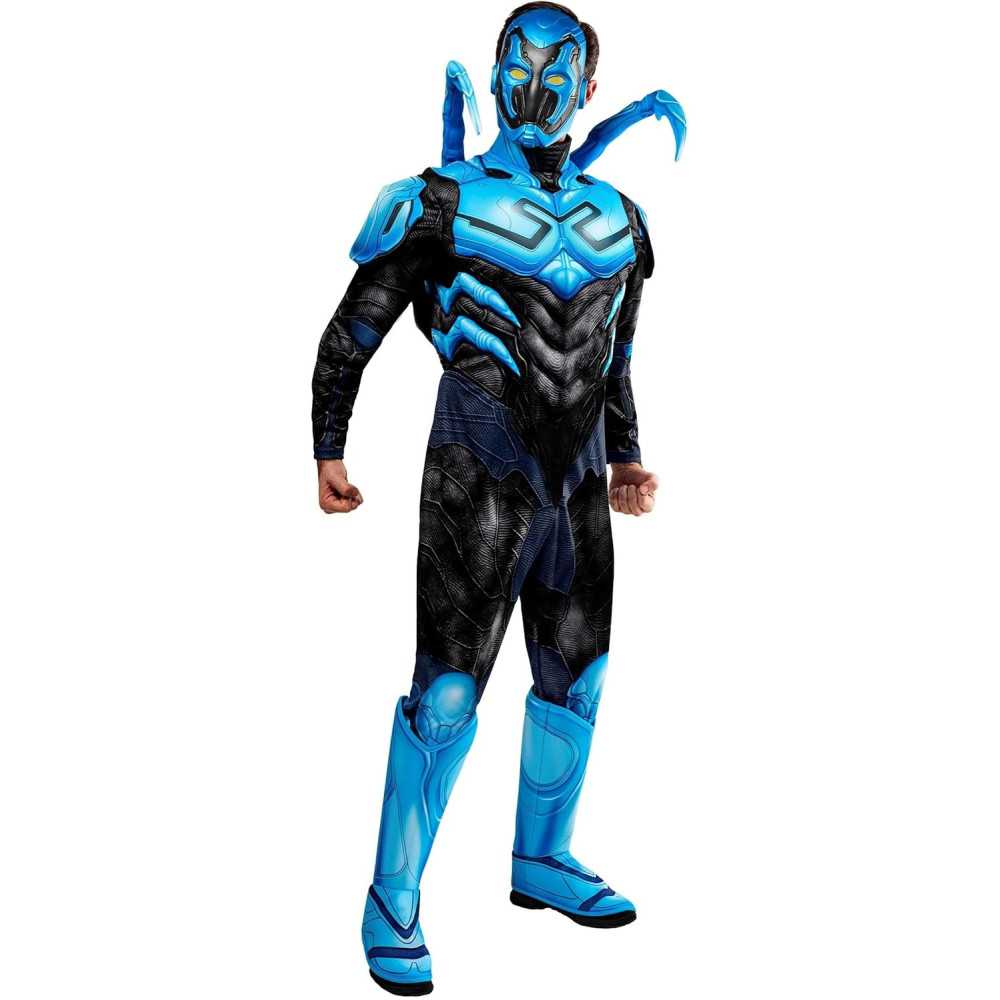 Men's Dc Deluxe Blue Beetle Costume