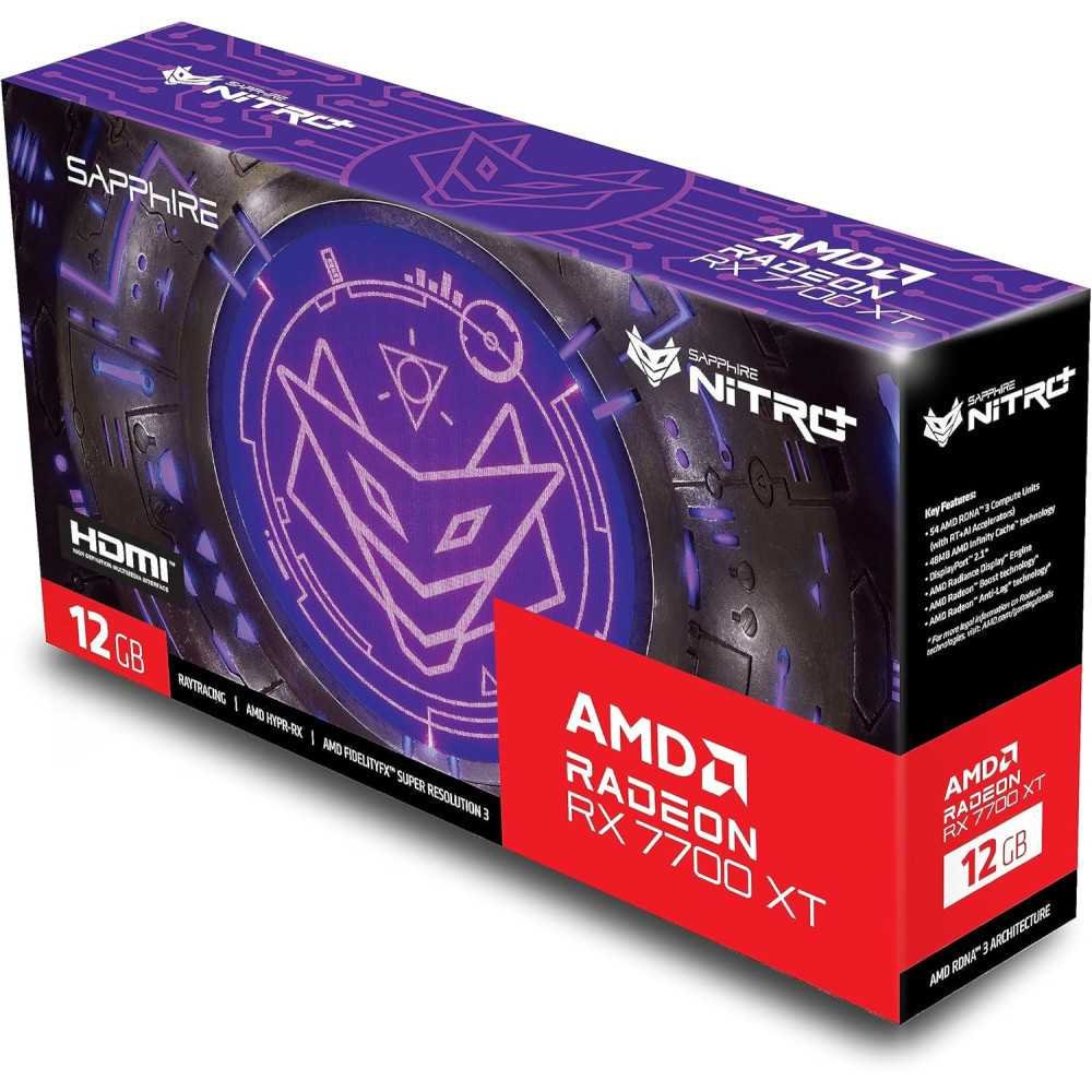 Nitro+ AMD Radeon RX 7700 XT with RDNA 3 Technology Graphics Card | TekChoice Electronics