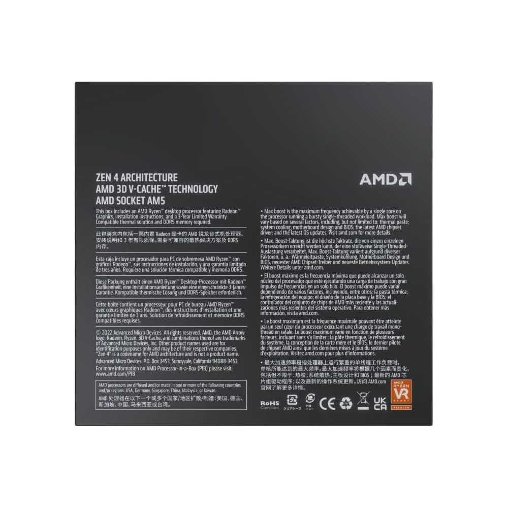 AMD Ryzen™ 9 7950X3D 16-Core, 32-Thread Desktop Processor | TekChoice Electronics