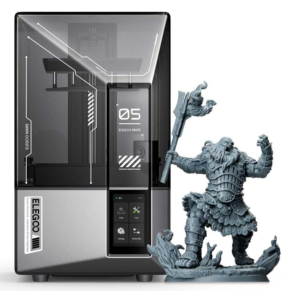 Mars 5 Ultra 3D Printer - High Speed, Smart Features, and WiFi Connectivity | TekChoice Electronics