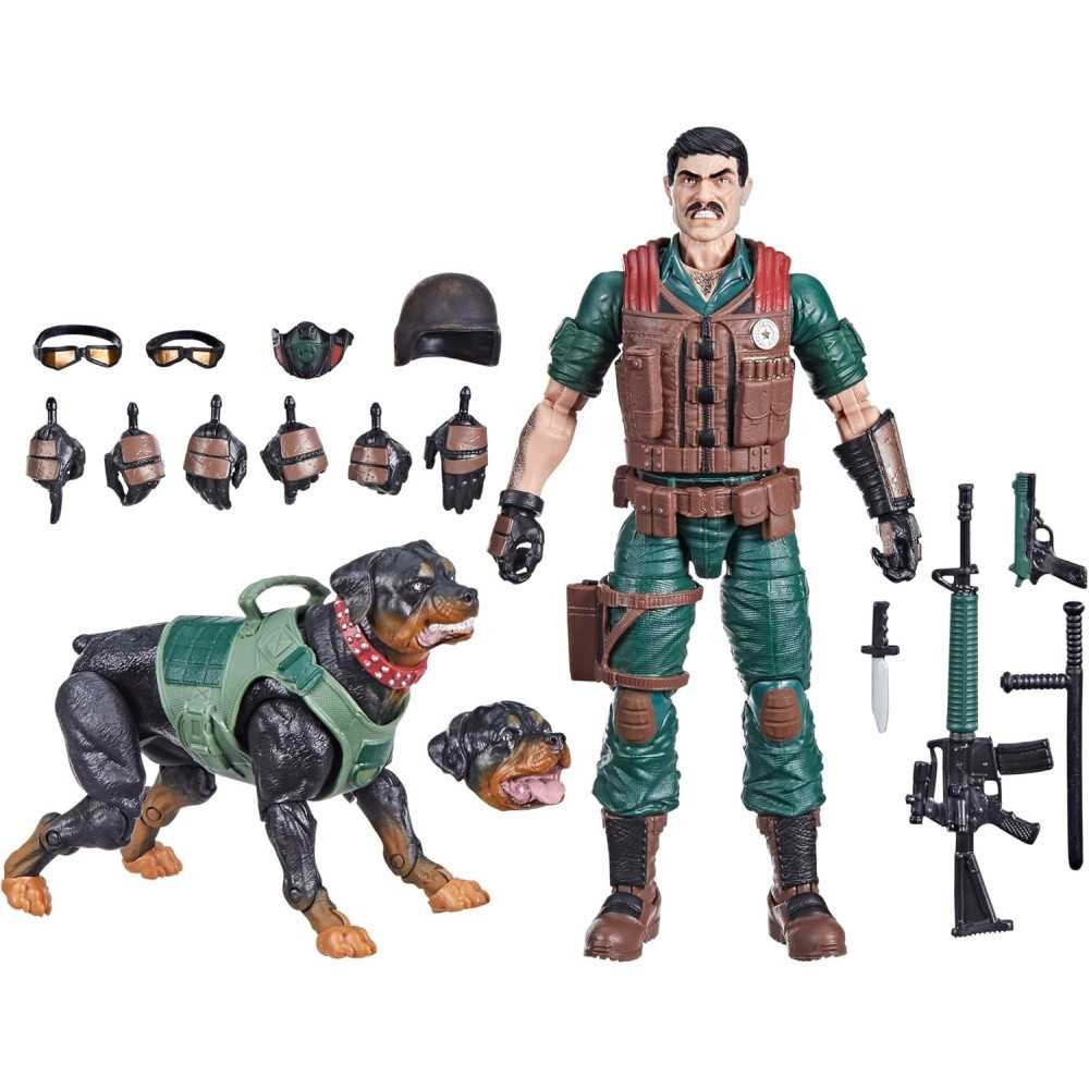 G.I. Joe Classified Series 113 Mutt & Junkyard Action Figure Set with 16 Accessories