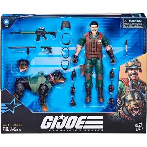 G.I. Joe Classified Series 113 Mutt & Junkyard Action Figure Set with 16 Accessories | TekChoice Electronics