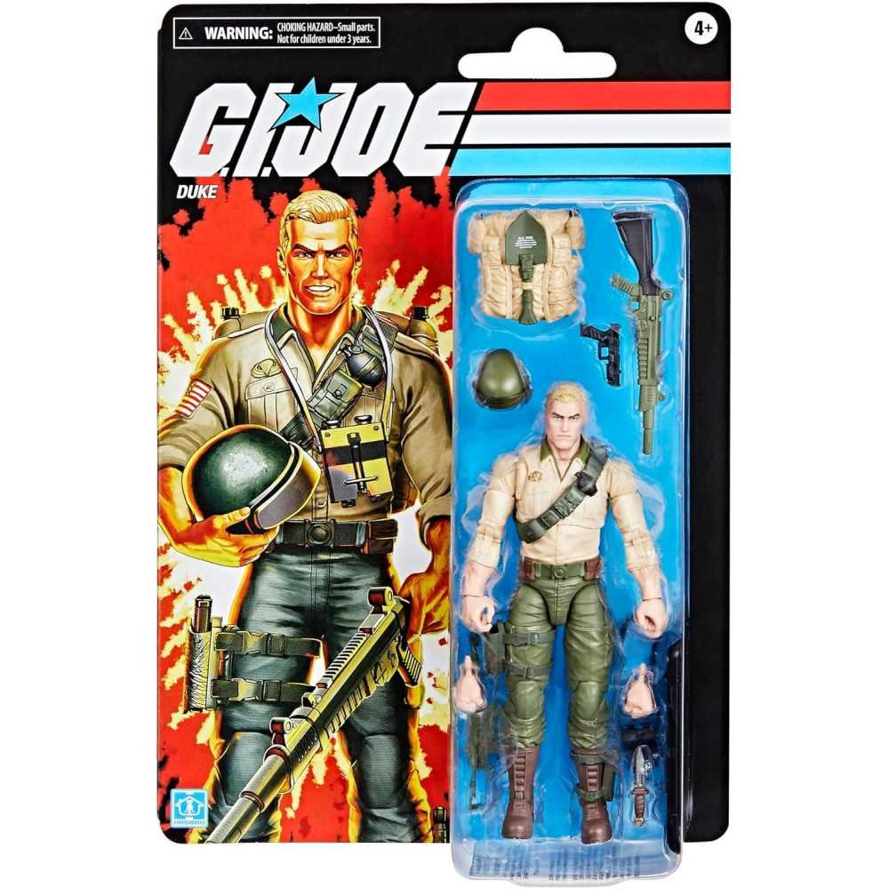 G.I. Joe Classified Series Retro Duke Figure - A Collector's Dream with 10 Unique Accessories | TekChoice Electronics