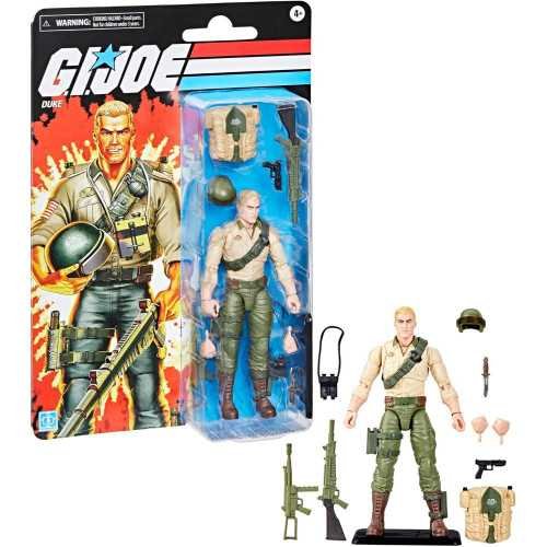 G.I. Joe Classified Series Retro Duke Figure - A Collector's Dream with 10 Unique Accessories | TekChoice Electronics