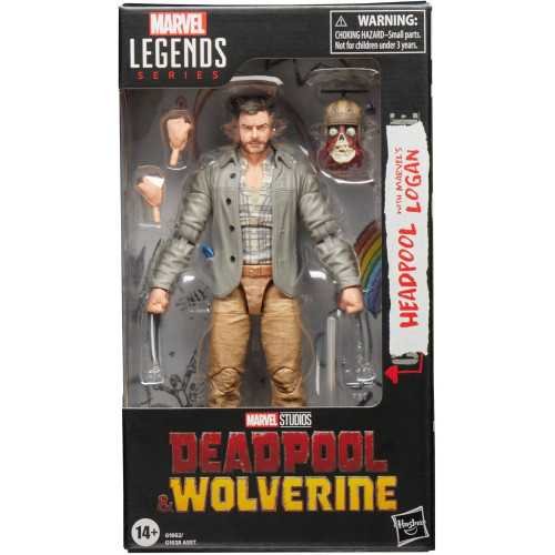 Marvel Legends Series Headpool, Logan, Deadpool & Wolverine 6-Inch Action Figure | TekChoice Electronics