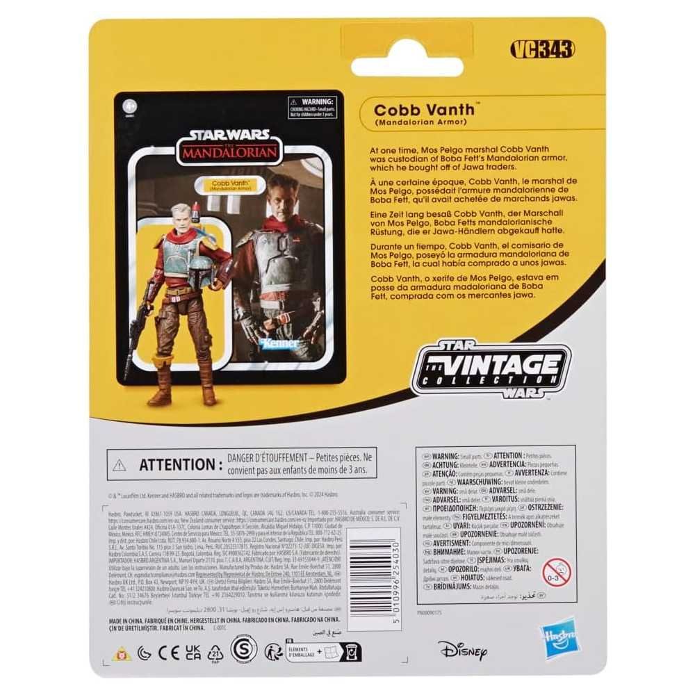 The Mandalorian's Cobb Vanth Graces The Vintage Collection in Deluxe 3.75 Inch Collectible Action Figure | TekChoice Electronics