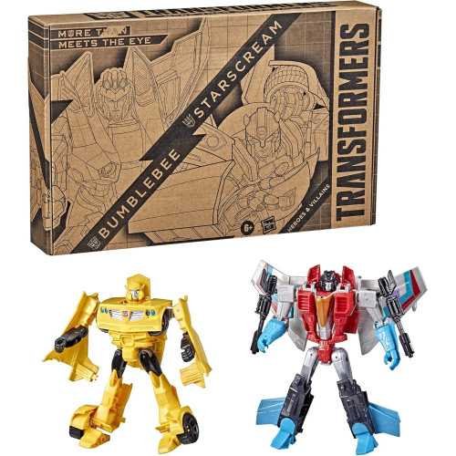 Battle of the Titan Bumblebee vs. Starscream - Epic Action Figures Set | TekChoice Electronics