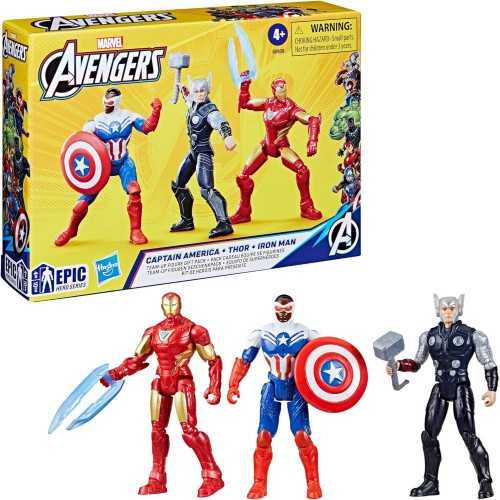 Avengers Trio: 4-Inch Marvel Heroes | TekChoice Electronics