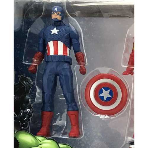 Marvel Avengers - Iron Man, Hulk, Black Panther, Captain America, Spider Man, Ant Man, War Machine & Falcon Action Figures | TekChoice Electronics