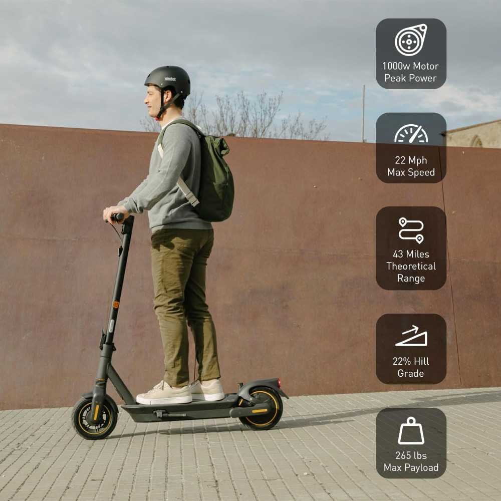 Ninebot MAX G2 Electric Kick Scooter for Adult | TekChoice Electronics