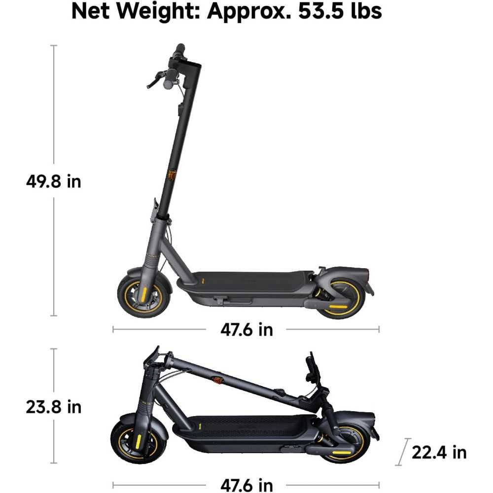 Ninebot MAX G2 Electric Kick Scooter for Adult | TekChoice Electronics