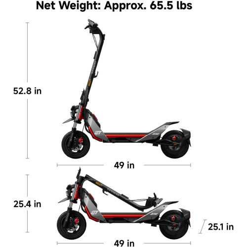 ZT3 Pro Electric Scooter Speed, Range, and Comfort in One Ride | TekChoice Electronics