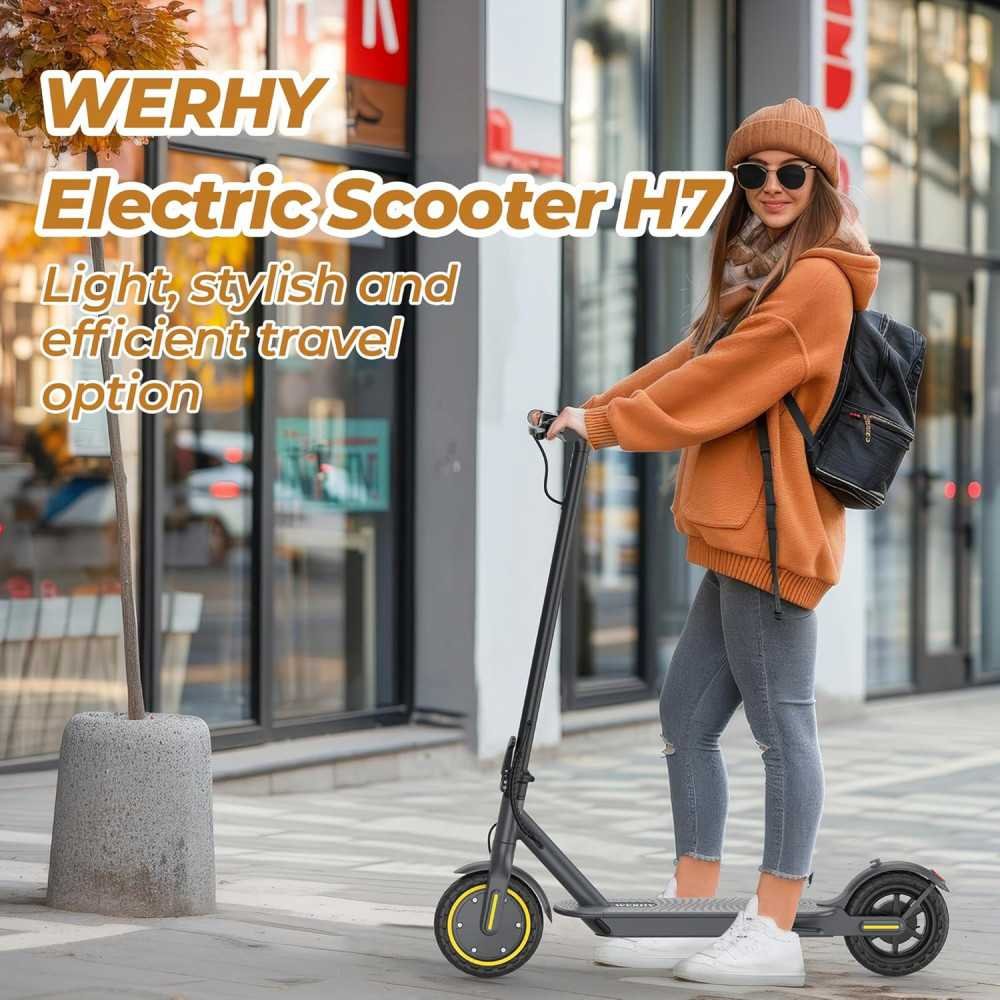 H7 Electric Scooter with Double Braking System and App Connectivity | TekChoice Electronics