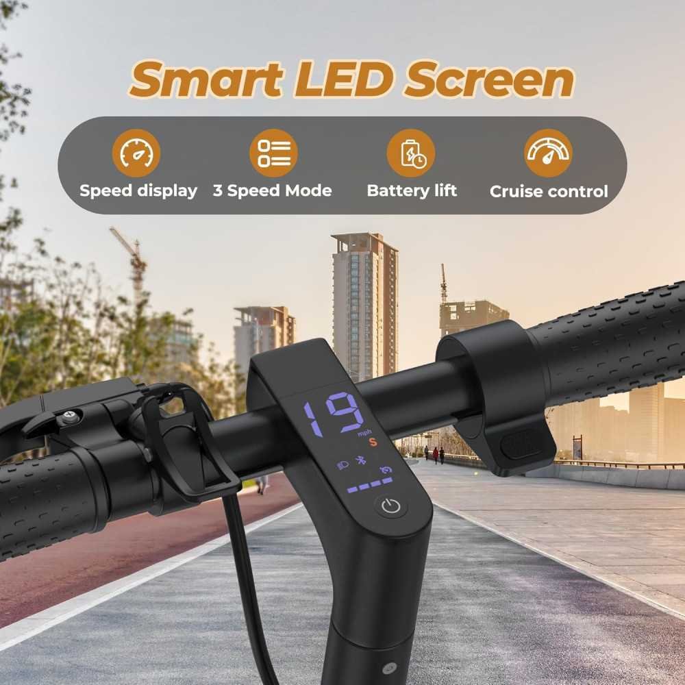 H7 Electric Scooter with Double Braking System and App Connectivity | TekChoice Electronics