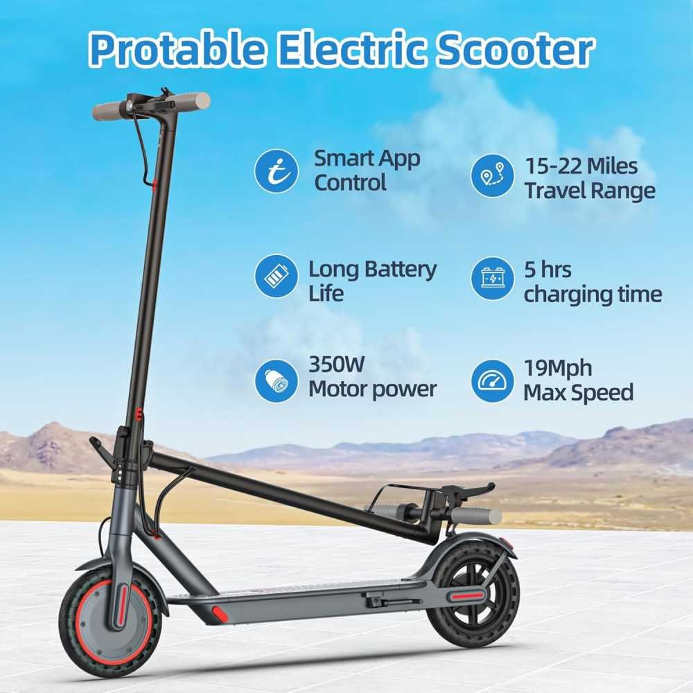 350W Electric Scooter for Adults - Speed, Range, and Style in One Foldable Package | TekChoice Electronics