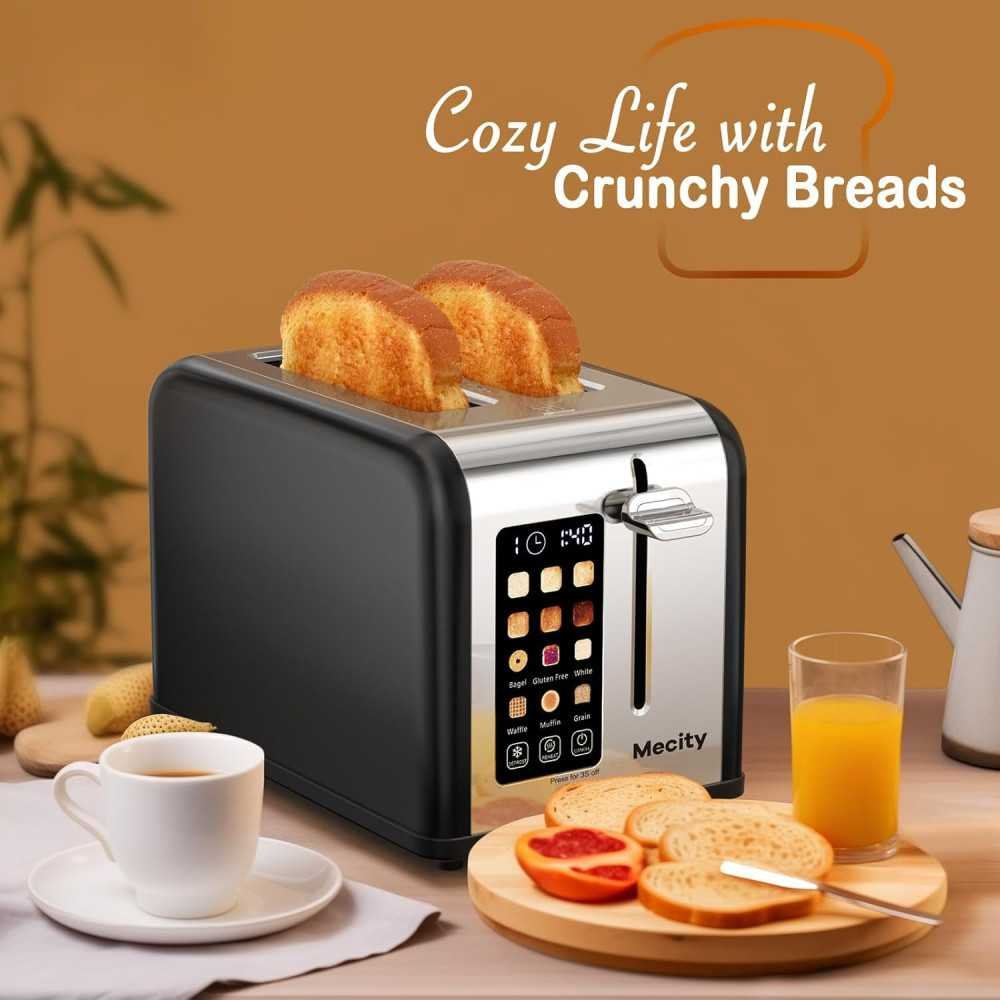 Stainless Steel Smart Toaster for All Your Bread Needs | TekChoice Electronics