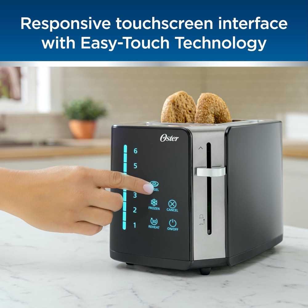 Stainless Steel Digital Touchscreen Toaster | TekChoice Electronics