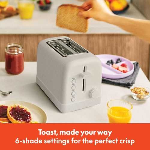 2 Slice Toaster with 6 Settings, Bagel Feature, and Auto Shut-off | TekChoice Electronics