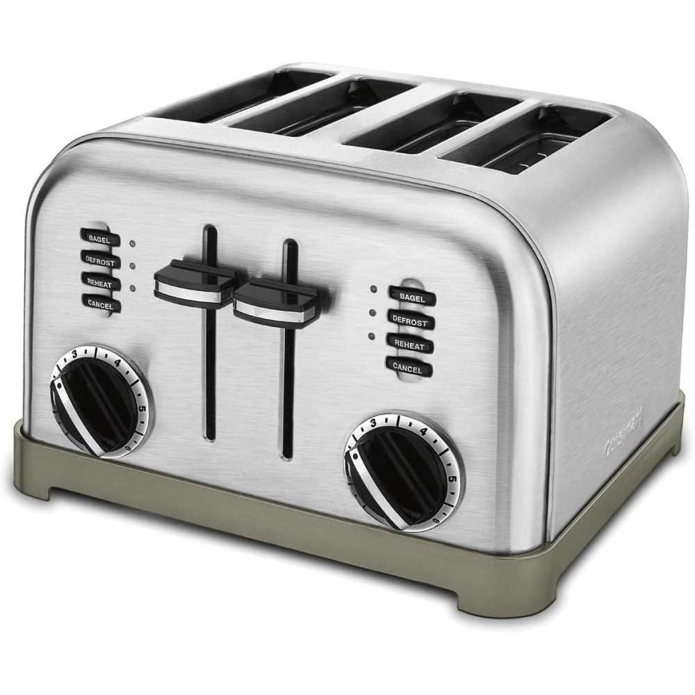 Cuisinart 4 Slice Toaster Oven in Brushed Stainless Steel