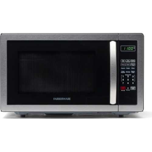 (1.1 Cu Ft) 1000W Countertop Microwave for Small Spaces | TekChoice Electronics