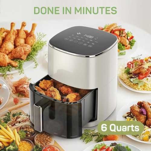 12 Functions with the 6-Quart Viewing Window Air Fryer | TekChoice Electronics