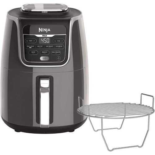 Ninja AF161 Max XL Air Fryer: Kitchen Companion for Cooking, Crisping, Roasting, Baking, Reheating, and Dehydrating | TekChoice Electronics