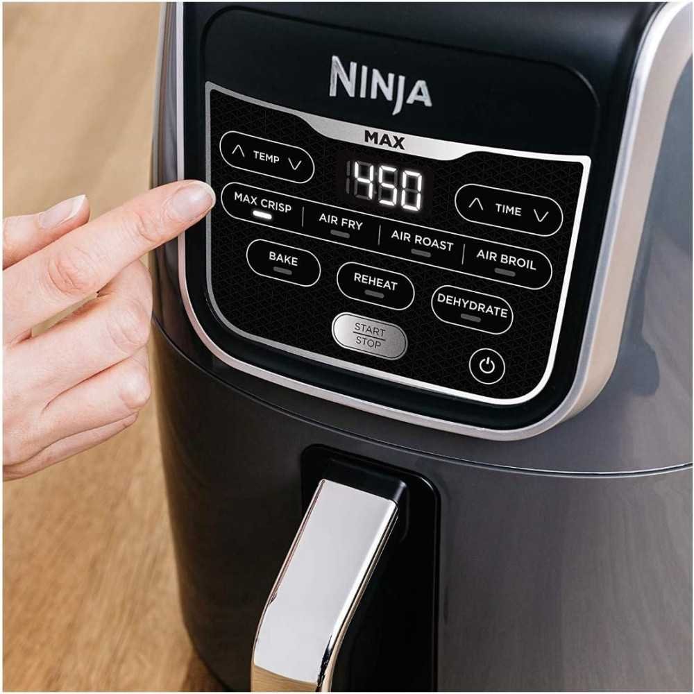 Ninja AF161 Max XL Air Fryer: Kitchen Companion for Cooking, Crisping, Roasting, Baking, Reheating, and Dehydrating | TekChoice Electronics