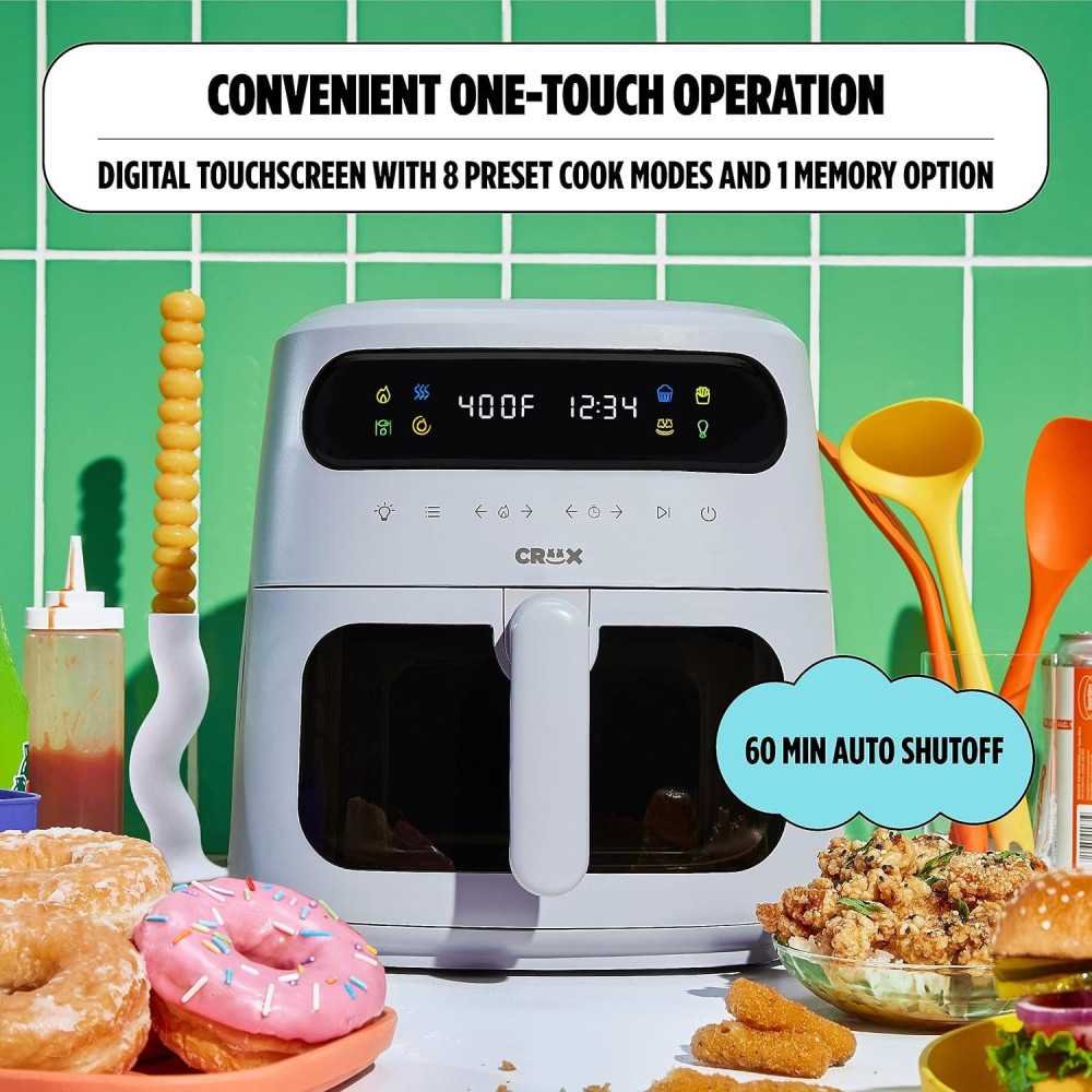 8.0 QT Digital Air Fryer with TurboCrisp Technology | TekChoice Electronics