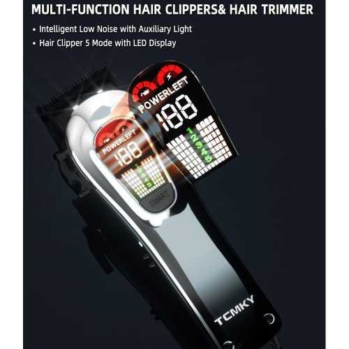 Cordless Clippers and Trimmers Set for Hair and Beard | TekChoice Electronics