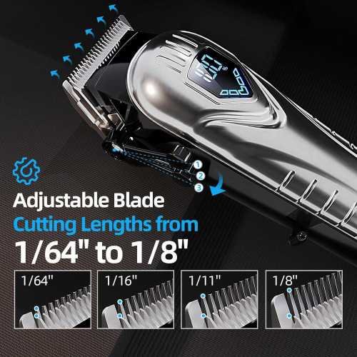 Professional Cordless Hair Clippers Set for Precision Grooming | TekChoice Electronics