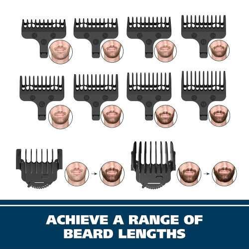 Stainless Steel Lithium Ion 2.0+ Beard Grooming Kit | TekChoice Electronics