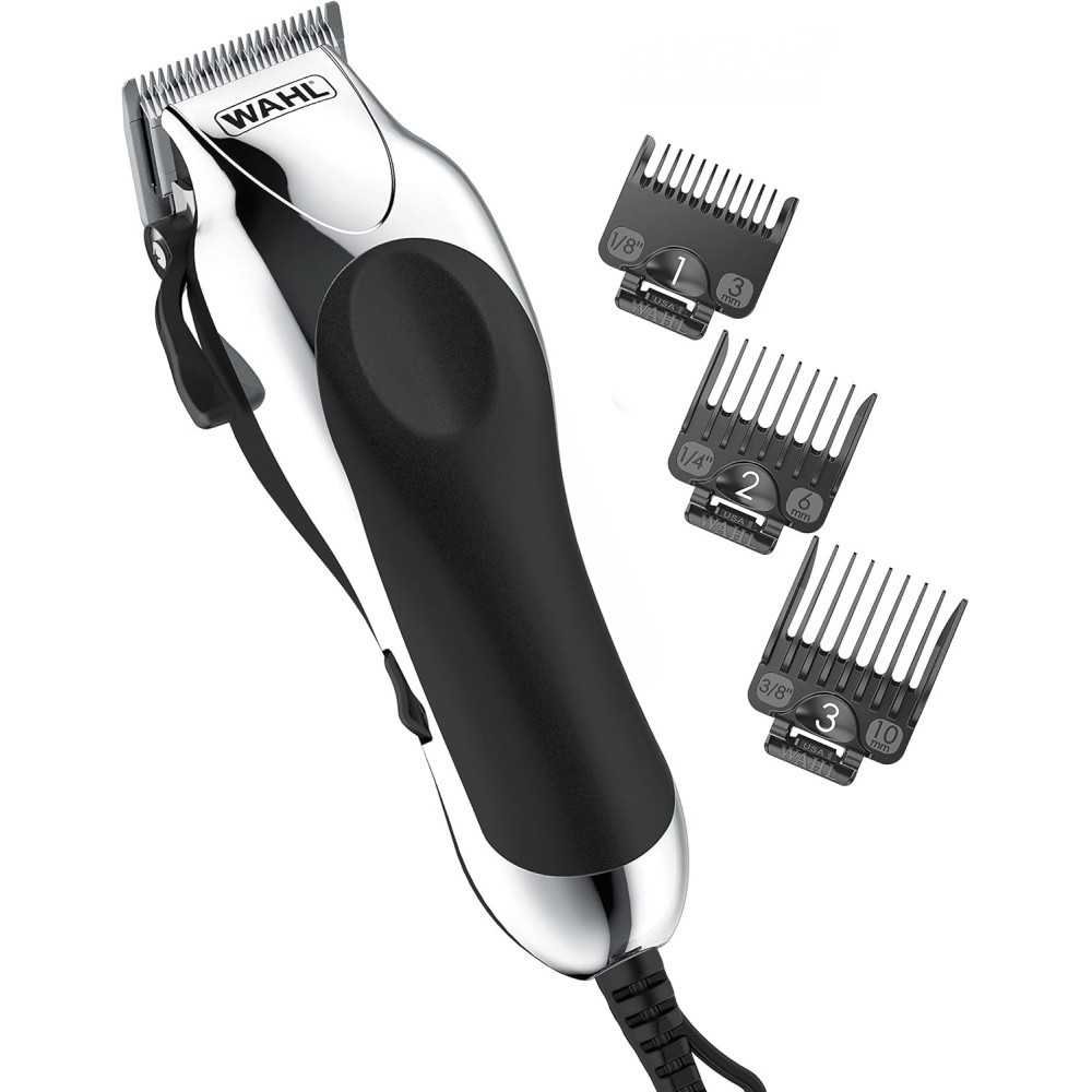 Chrome Pro Corded Clipper Complete Haircutting Kit | TekChoice Electronics