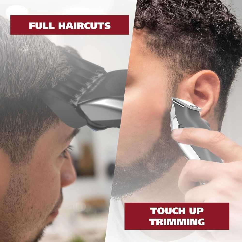 Cordless Chrome Pro Hair Clippers and Battery Hair Trimmer Combo | TekChoice Electronics